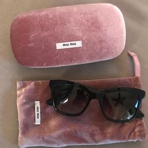 Miu Miu Crystal Rock Sunglasses